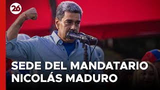 🇻🇪 VENEZUELA ELIGE PRESIDENTE  Así se encuentra la sede del mandatario NICOLÁS MADURO [upl. by Katushka347]