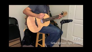 W04 vs W03 vs S02  Sheeran by Lowden Guitar Comparison with David Arvisu [upl. by Gideon]