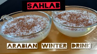 sahlab sahlab recipearabian drink arabian dessertfood court by murshidamujeeb [upl. by Eirdua]