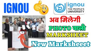 IGNOU Latest News  New Marksheet amp Certificate 2024 [upl. by Gerge]