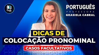 Dicas de colocação pronominal  Casos facultativos [upl. by Tifanie]