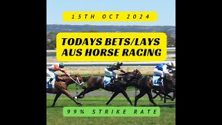 Australian Horse Racing  Betting Tips  15102024 [upl. by Grunenwald]