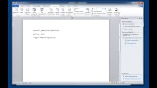 Use Microsoft Words Mail Merge to generate HTML snippets using Excel data [upl. by Carlisle342]