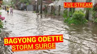 BAGYONG ODETTE  Situation in Abuyog LEYTE  STORM SURGE [upl. by Ardnak224]