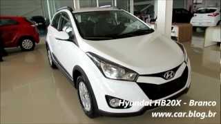 Hyundai HB20X  Branco  wwwcarblogbr [upl. by Paz956]