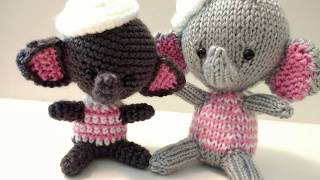 Red Heart Amigurumi Yarn Part 3 FINISH Elephants 🐘 [upl. by Tearle553]