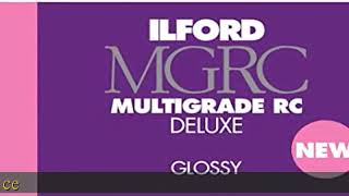 Ilford Multigrade V RC Deluxe Glossy 11x14 50 Sheets [upl. by Jandy]