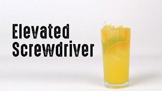 Receita de como fazer um drink Elevated Screwdriver [upl. by Anna]