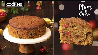 Plum Cake Recipe  Eggless amp Non Alcoholic Cake  Christmas Cake Recipe  Rich Fruit Cake Recipe [upl. by Nikolaus]