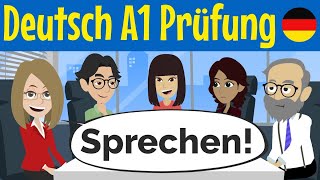 Deutsch lernen  A1 Prüfung [upl. by Krystal670]