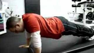 Push Up Plus Serratus Activation  Nutrex Solutions [upl. by Atinauq548]