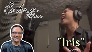 Cakra Khan  IRIS Orchestra Cover Goo Goo Dolls  First Time Reaction He made it so musically big [upl. by Roxy357]