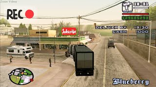 Trucking Mission 1 GTA San Andreas HD  Trucking My First One [upl. by Anne-Marie138]