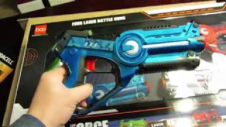 Best Choice Products Laser Tag Gun Set REVIEW [upl. by Adore]