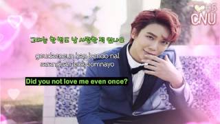 ENG SUBLyric SS501 Park Jung Min 박정민  Only Me 나뿐인가요 10 Anniversary Memories [upl. by Wenn70]