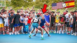 USA vs SPAIN  STREETBALL 5v5 [upl. by Algy]