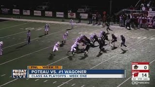 Poteau vs Wagoner  Oklahoma High School Football [upl. by Estell]