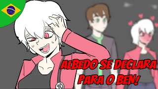 Comic Ben 10  Albedo se declara ao Ben  Dublado [upl. by Idas]