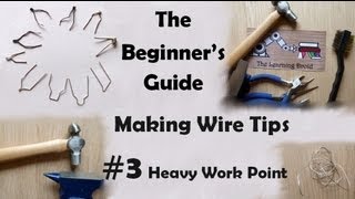 The Beginners Guide  Making Wire Point Tips  The Heavy Works or Folded Detail Bit  3 [upl. by Irac]