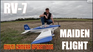 EFlite RV7 AUSSIE MAIDEN with Multi cameras [upl. by Fia]