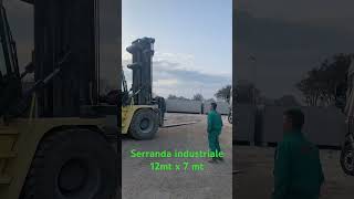 Serranda industriale italia isea [upl. by Hairam846]