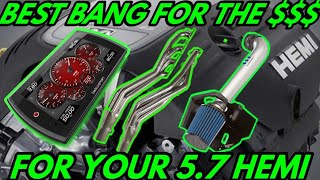 BEST THREE EASY DIY PERFORMANCE MODS FOR YOUR 57 HEMI [upl. by Nomrah]