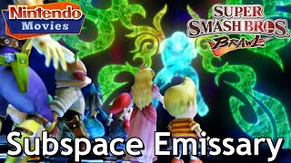 Super Smash Bros Brawl  The Subspace Emissary 2 Players Intense 100 Walkthrough [upl. by Ttreve877]