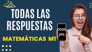 🔴 PAES 2022  Matemáticas M1  RESPUESTAS Parte 12 [upl. by Marcy]