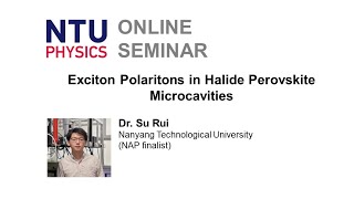 Exciton Polaritons in Halide Perovskite Microcavities [upl. by Eednar]