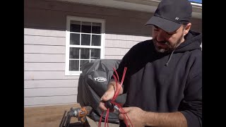 How To Clean Out A WoodStove Chimney The Easy Way Drill Attachment [upl. by Yralam]