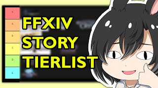 FFXIV MAIN STORY QUESTS TIER LIST 206X All expansions [upl. by Rapsag]