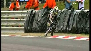 BSB British Superbikes Eurosport crash compilation [upl. by Oirottiv]