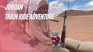 Jordan Wadi Rum Train ride adventure [upl. by Odawa143]