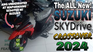 The All New Suzuki Skydrive Crossover FI  Suzuki Motorcycle Review [upl. by Llenil]