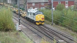 37901nb 6Z26Gascoigne WoodSelby RJB sidings steelwaggons [upl. by Jodie]