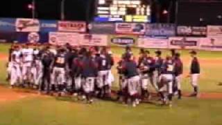 2002  Quad City River Bandits vs Peoria Chefs Fight part 1 [upl. by Aileda913]