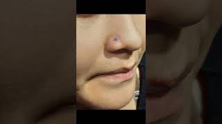 nostril piercing perforaciones nose piercing lavieetlepoquetattoo [upl. by Nwavahs]