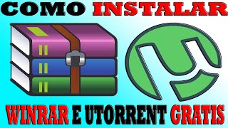 COMO INSTALAR WINRAR GRATUITO E UTORRENT  2020  WINDOWS 10 8 7 ATUALIZADO 32 amp 64 BITS [upl. by Cates]