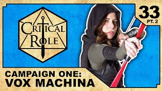 Reunions Part 2  Critical Role VOX MACHINA  Episode 33 [upl. by Yatnahc]