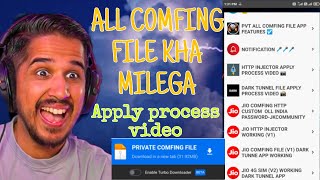 Private Comfing File Apply Process video🎥 Dark tunnel ka 😘 pvtcomfingfile darktunnel httpinjector [upl. by Lleder723]