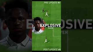 FIFA 23  EXPLOSIVE Player Speed Test Comparison  BEFORE vs AFTER Update 4 shorts [upl. by Darlleen]