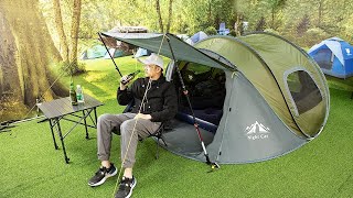 Night Cat Popup Camping Tent 2 Person Tent Waterproof Instant Easy Setup Family Tent [upl. by Allie345]