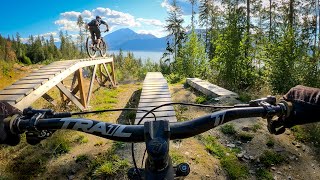 These trails make you feel like a HERO  Mountain Biking Mt Abriel [upl. by Rickie]