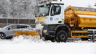 Storm Bert brings heavy snow to the UK [upl. by Jareb]