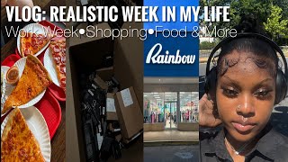 WEEKLY VLOG A Way to a girls heart is through food  days at work  new work attire 🤩 [upl. by Vic597]