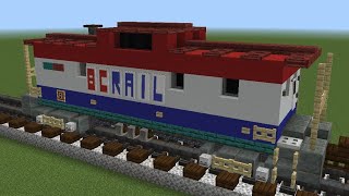 Minecraft Tutorial BCRail Caboose [upl. by Herates588]