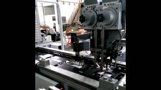 Lever Arch File Assembling Line with Spine Pockwet Welding System 2 [upl. by Htiffirg]