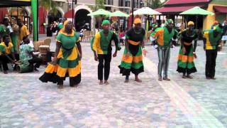 Traditional Jamaican Dance  Royal Carribean Allure of the Seas [upl. by Lap]