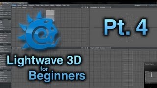 Lightwave 3D for Beginners  Pt 4  Selection Tools and Layers [upl. by Dnarb]