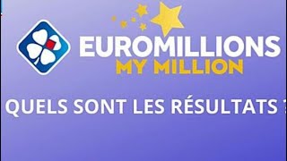 EUROMILLION RÉSULTAT TIRAGE GAGNANT DU VENDREDI 31 MAI 2024 COMMENT FAIRE POUR GAGNER L’EUROMILLION [upl. by Wan443]